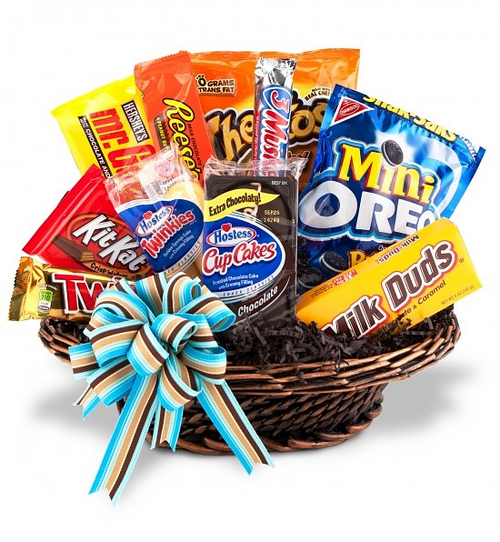 Basket of Awesome Snacks